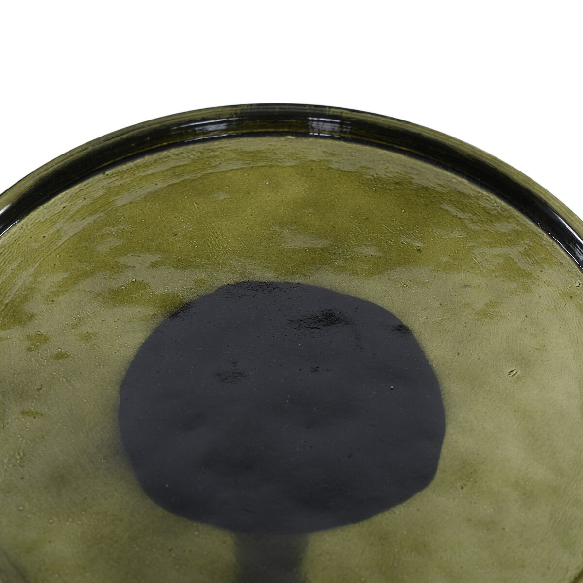 Viola Accent Table Moss Glass