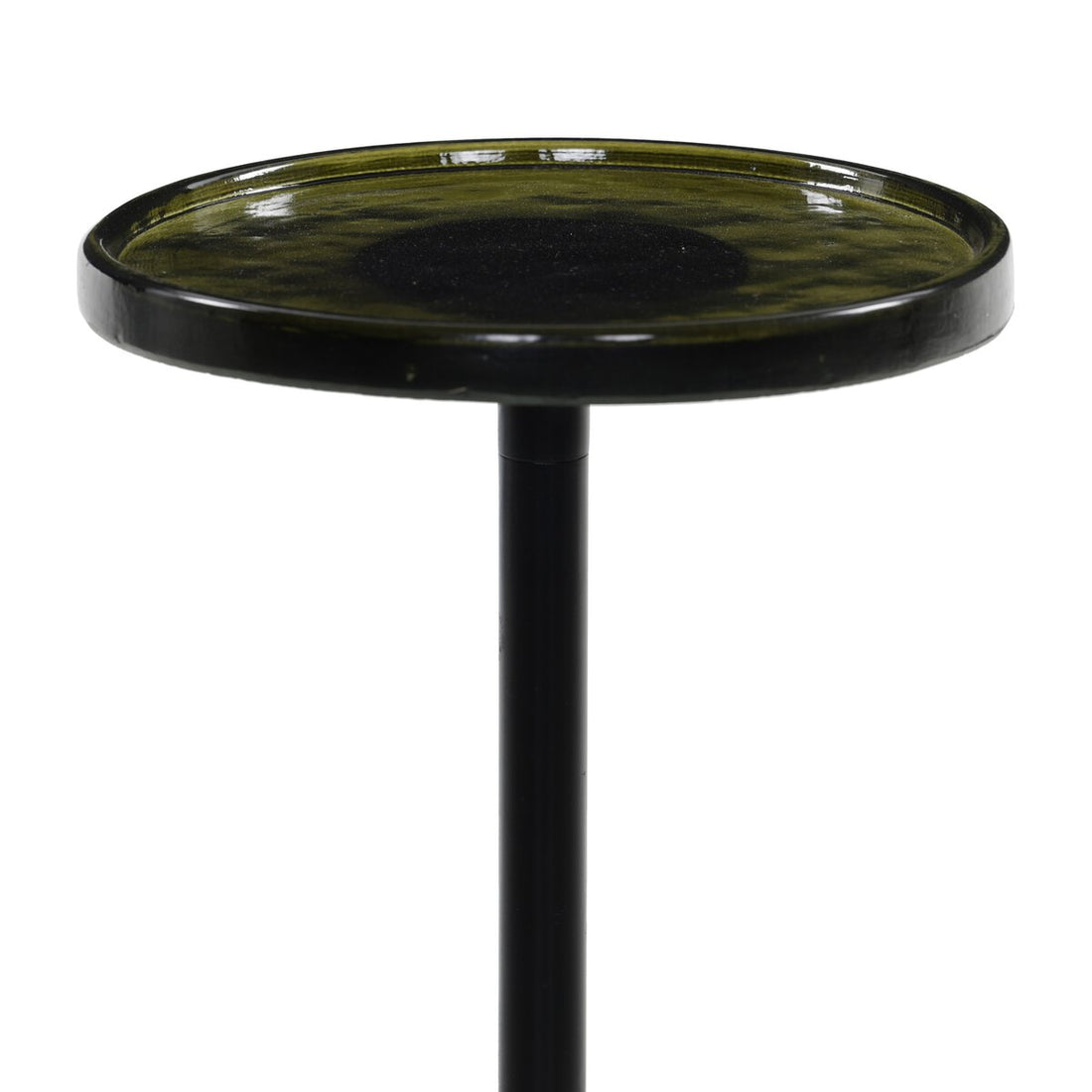 Viola Accent Table Moss Glass
