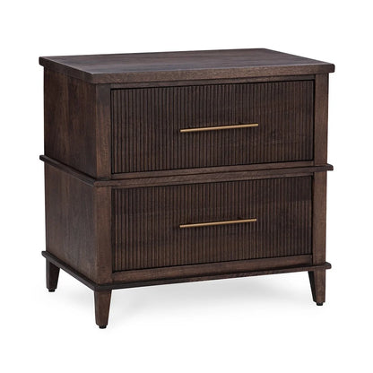 Westlake Solid Wood 2 Drawer Nightstand
