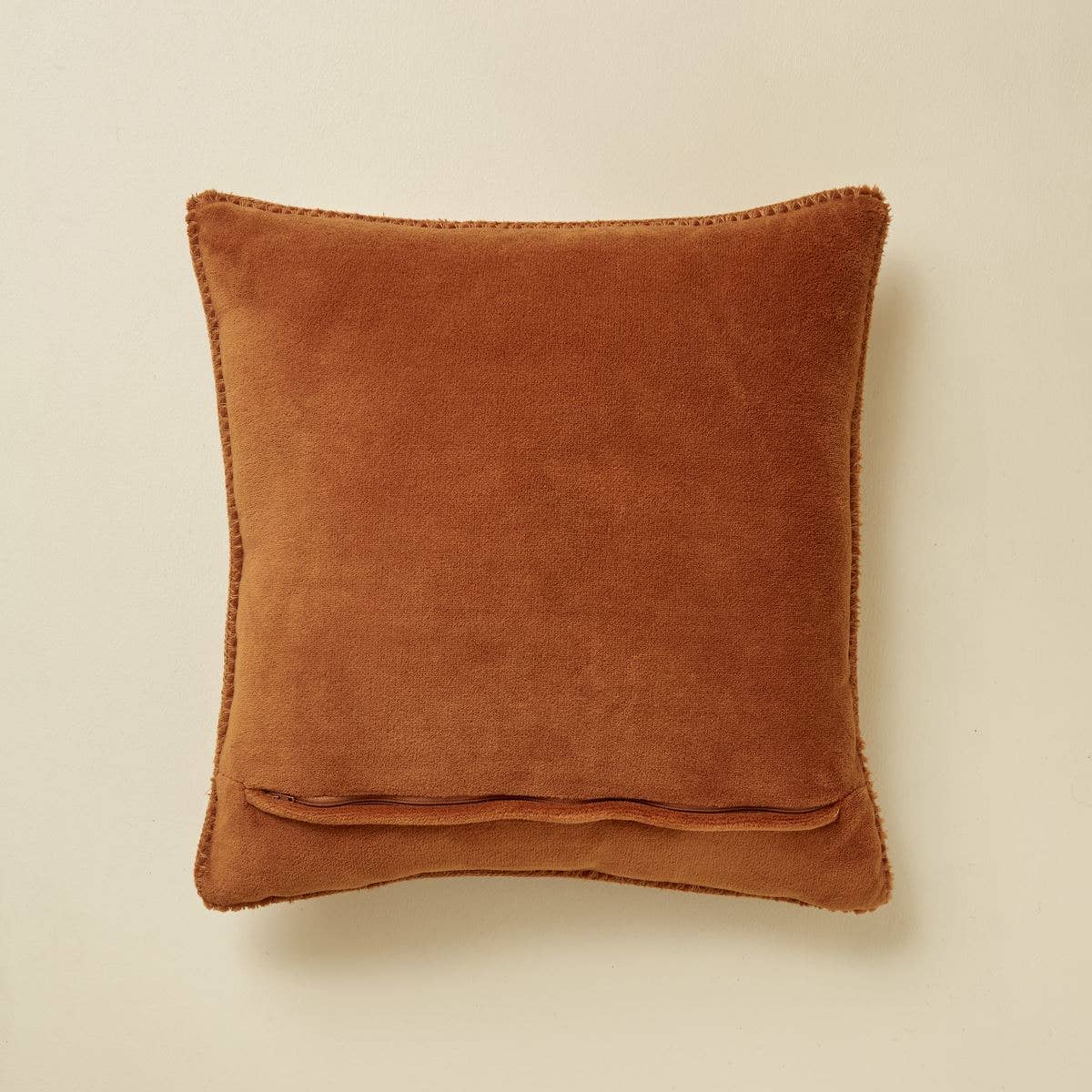 Apres Ski Camel Throw Pillow