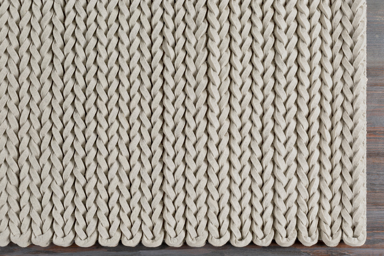 Anchorage Cable Knit Area Rug