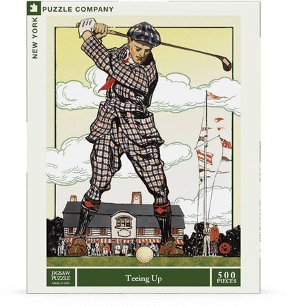 Teeing Up - 1000 Piece Jigsaw Puzzle