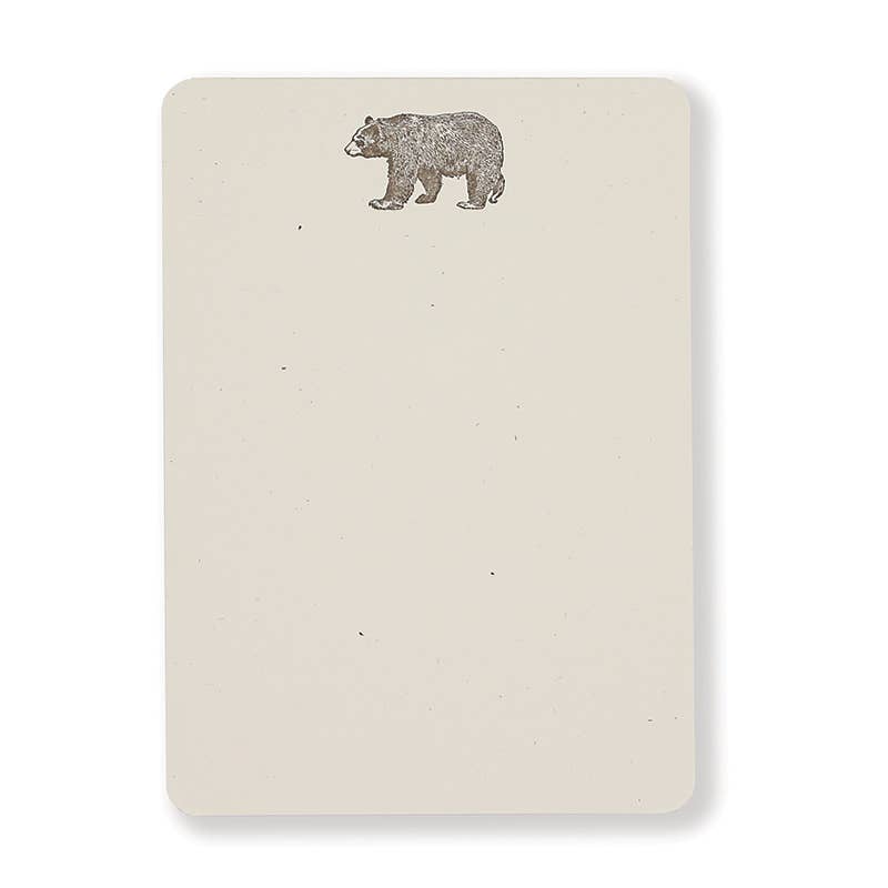 Bear Tails Boxed Notecards