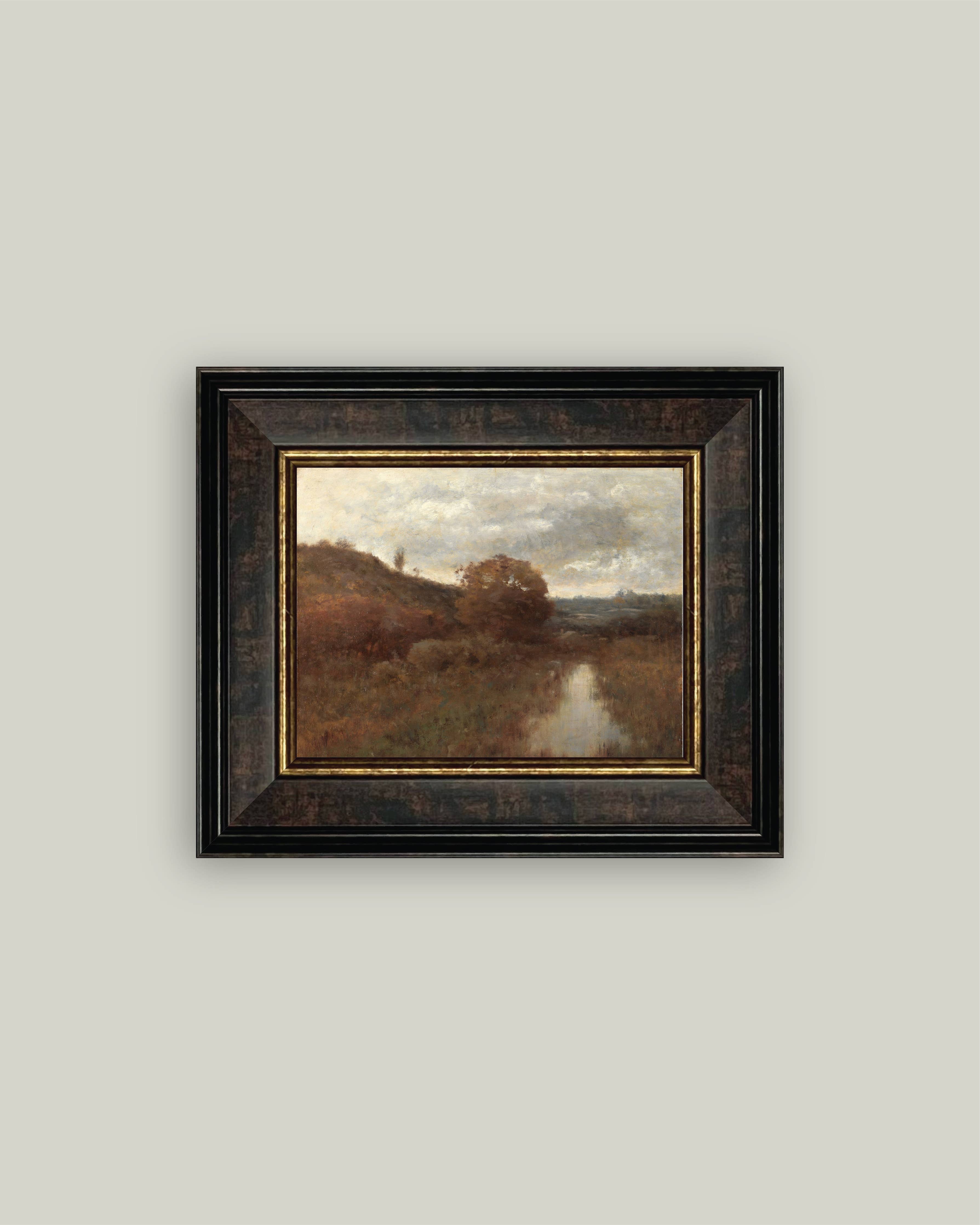 Hill and Hollow in Autumn: 9x7