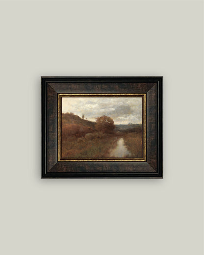 Hill and Hollow in Autumn: 9x7