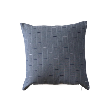 Embroidered Dash Pillow