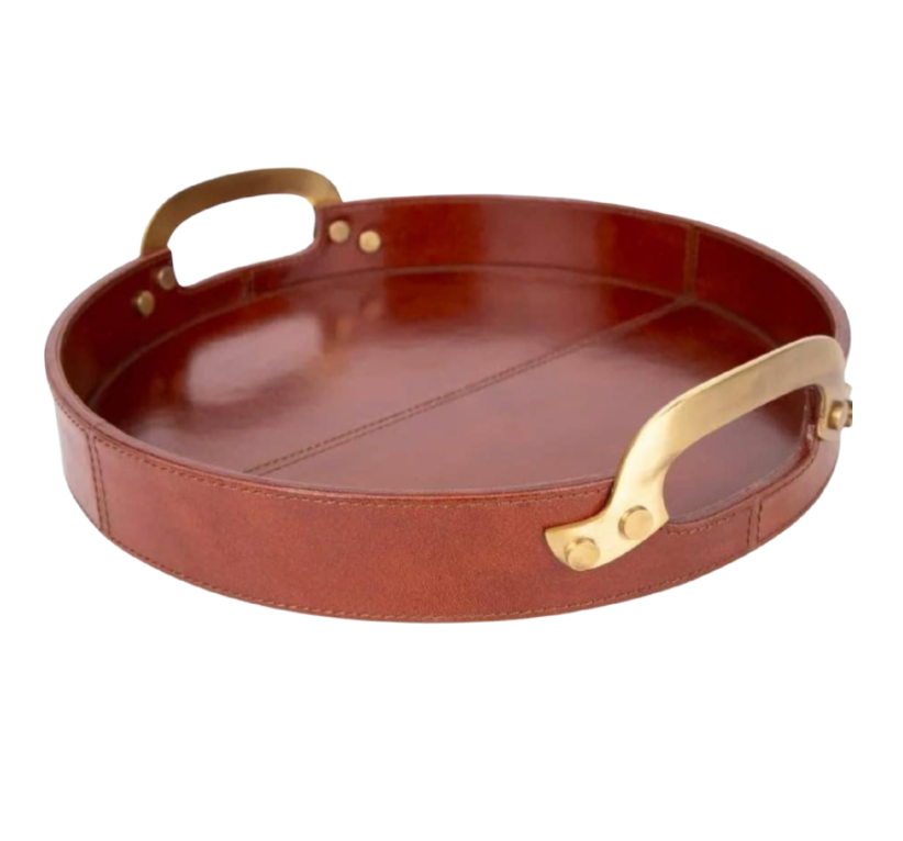 Genuine Leather Tray