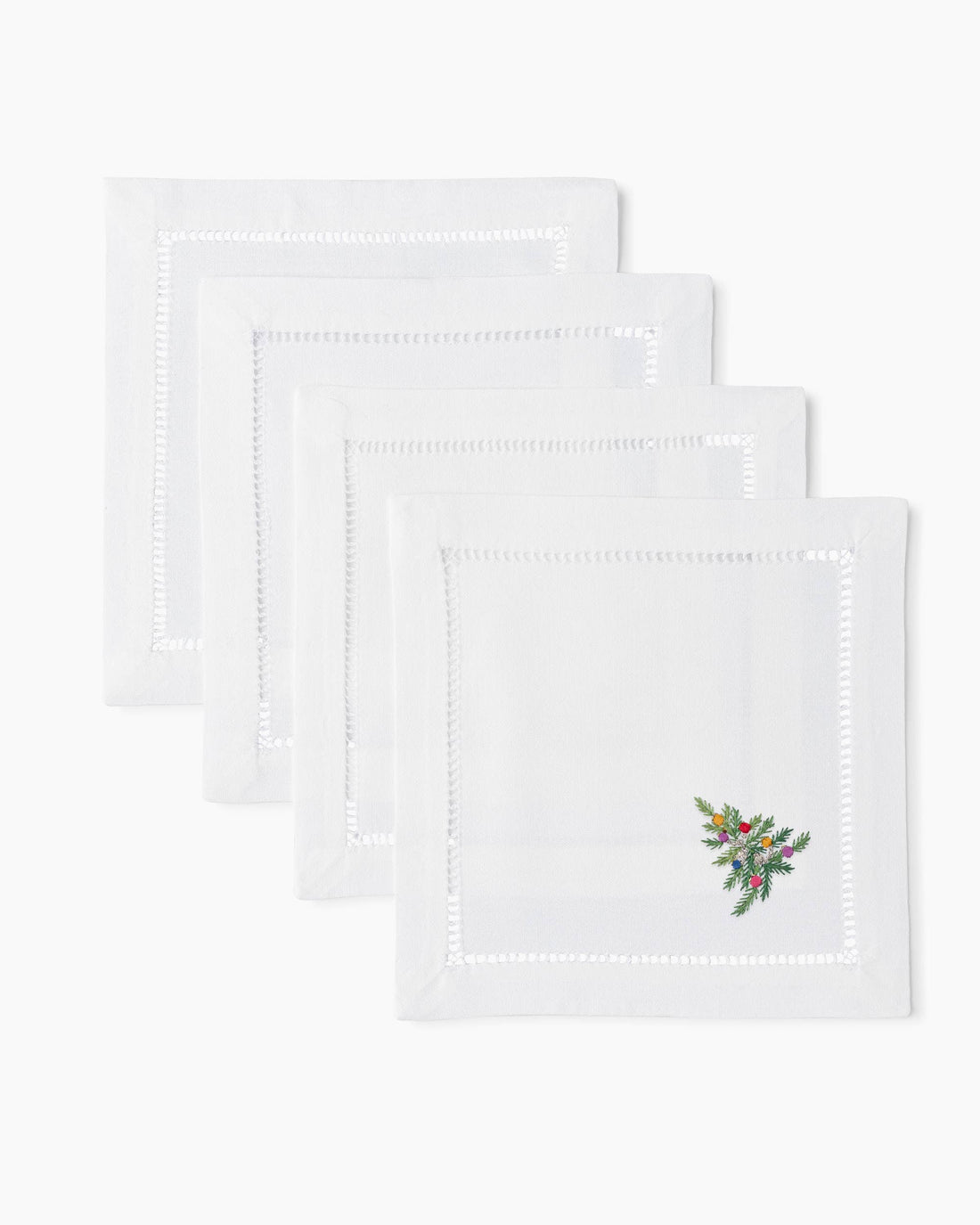 Holiday Tree Cocktail  Napkins | Set of 4