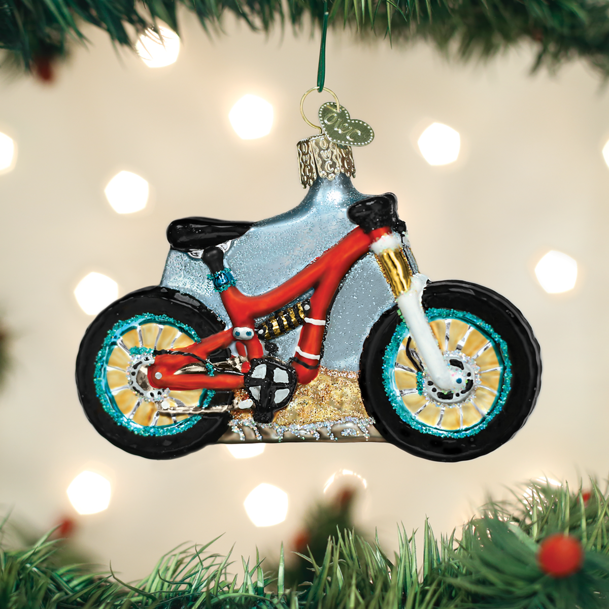 Mountain Bike Ornament: 46073 / 12_10_6_12.5_S / 2.75 X 4 X 1