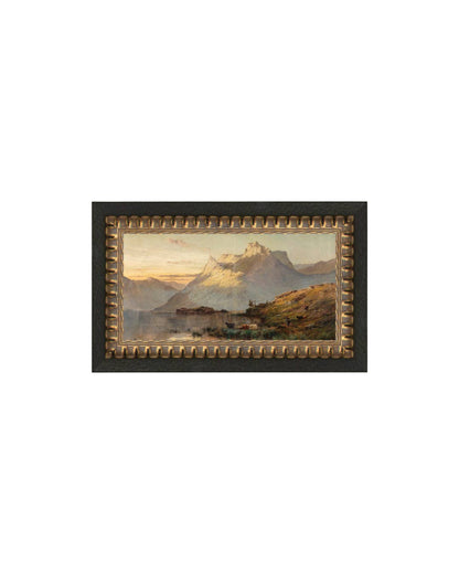 Peaks of the Western Highlands Framed Antique Art