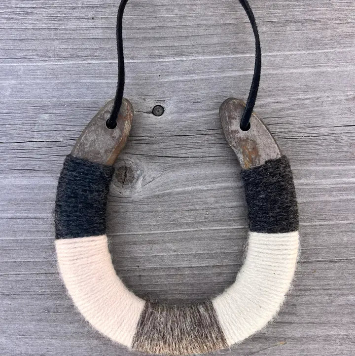 Upcycled Lucky Horseshoes  
