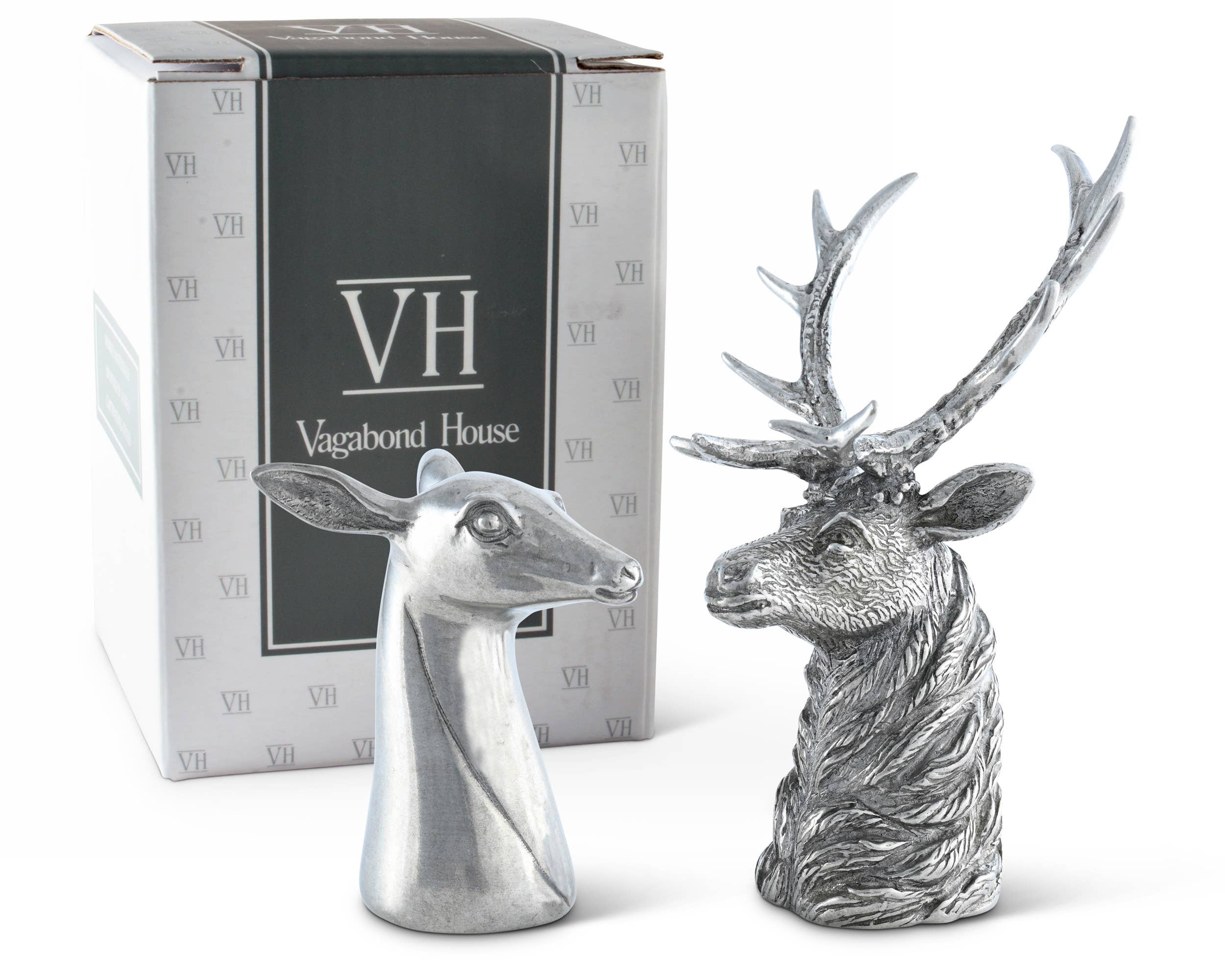 Stag and Doe Salt &amp; Pepper Set