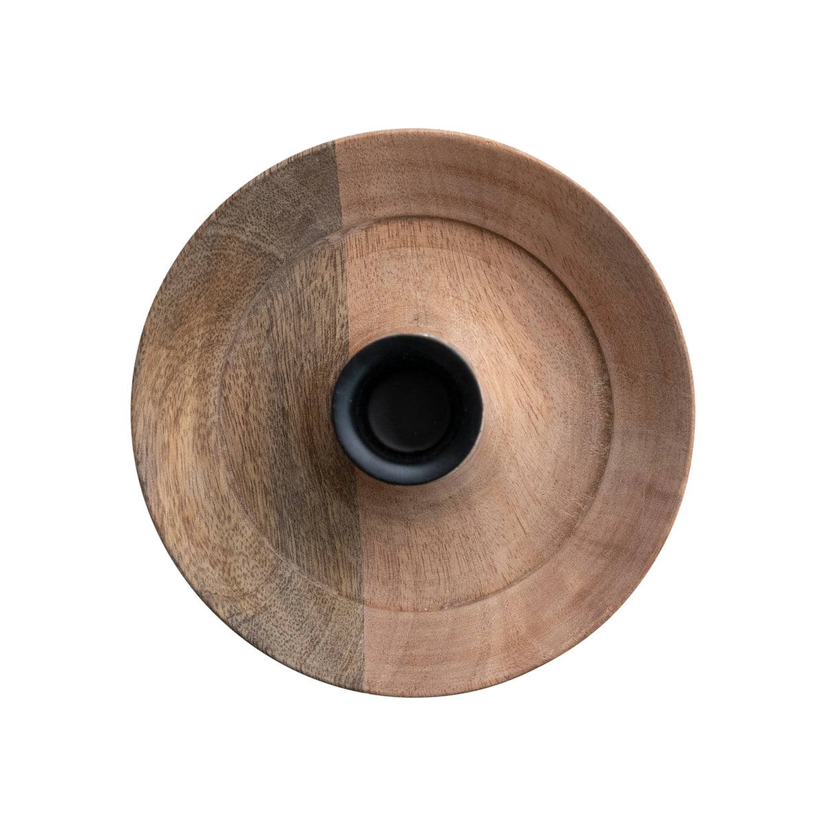 Mango Wood Taper Holder Hurricane