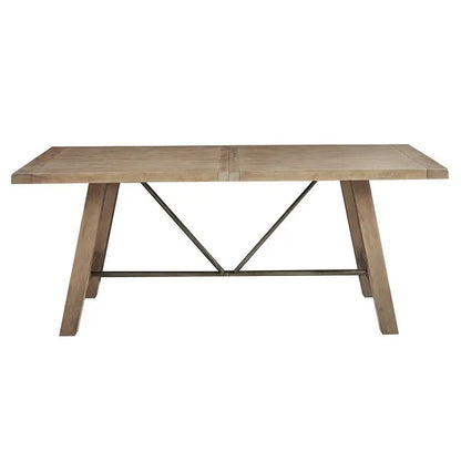 Modern Farmhouse Wood Dining Table