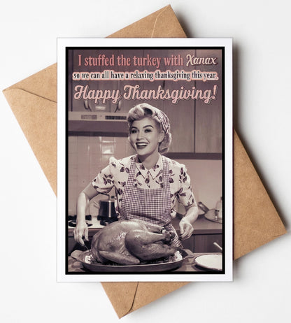 Greeting Card - Happy Thanksgiving Funny