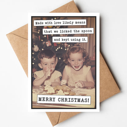 Greeting Card - Merry Christmas Funny