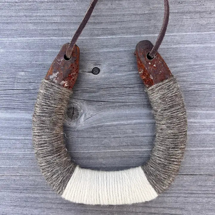 Upcycled Lucky Horseshoes  