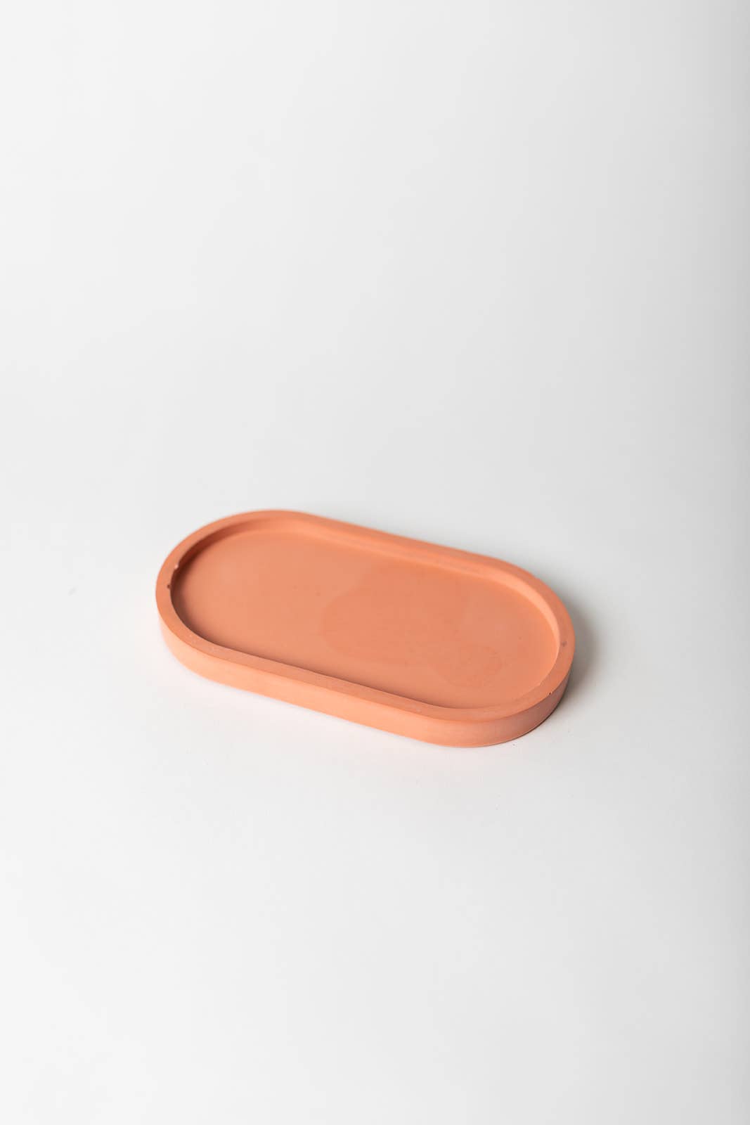 Concrete Candle Tray – Colored Base for Candle Display &amp; Styling: Gray