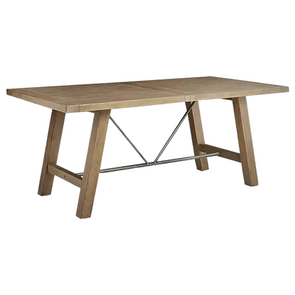 Modern Farmhouse Wood Dining Table