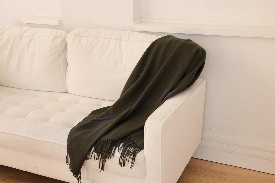 Frame Woven Throw