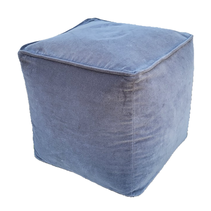 Velvet Pouf