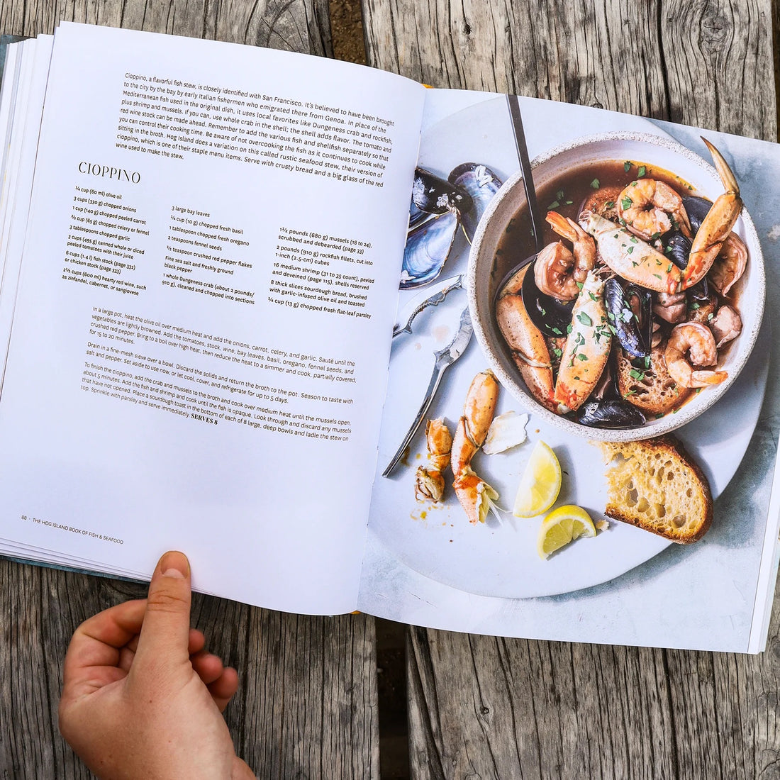 The Hog Island Book of Fish &amp; Seafood: Culinary Treasures from Our Waters