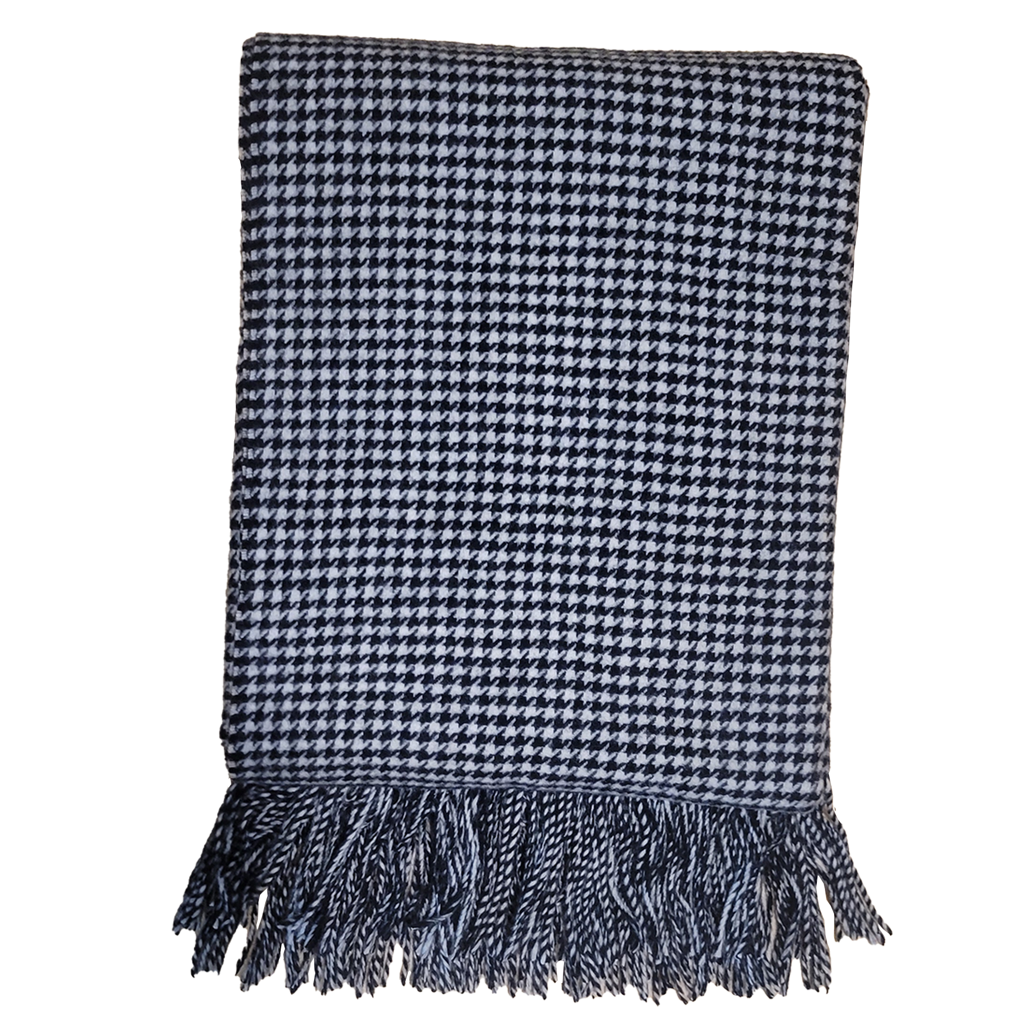 Houndstooth Woven Throw