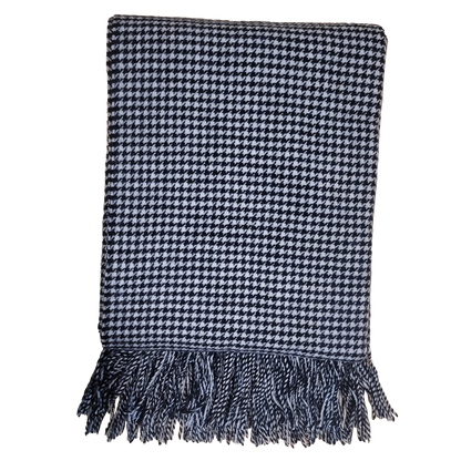 Houndstooth Woven Throw