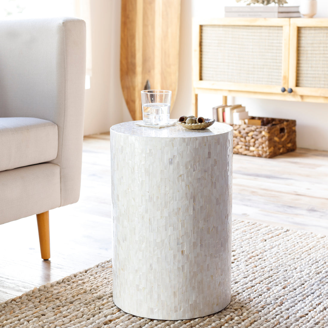 Iridescent Side Table