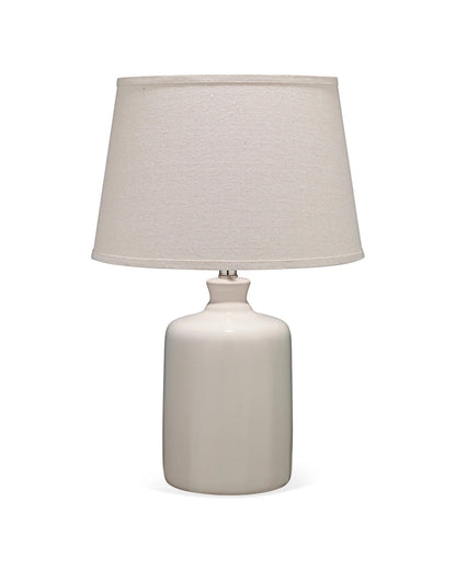 Milk Jug Table Lamp Winter White