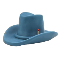 Belle Star Cowboy Hat Candle