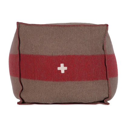 Swiss Army Pouf - Brown