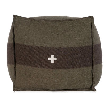 Swiss Army Pouf - Green