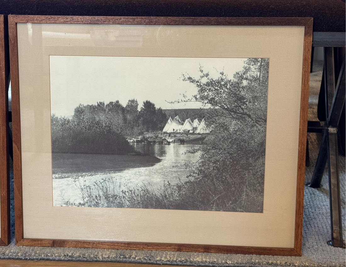 &quot;On The Little Big Horn&quot; - Vintage Photograph