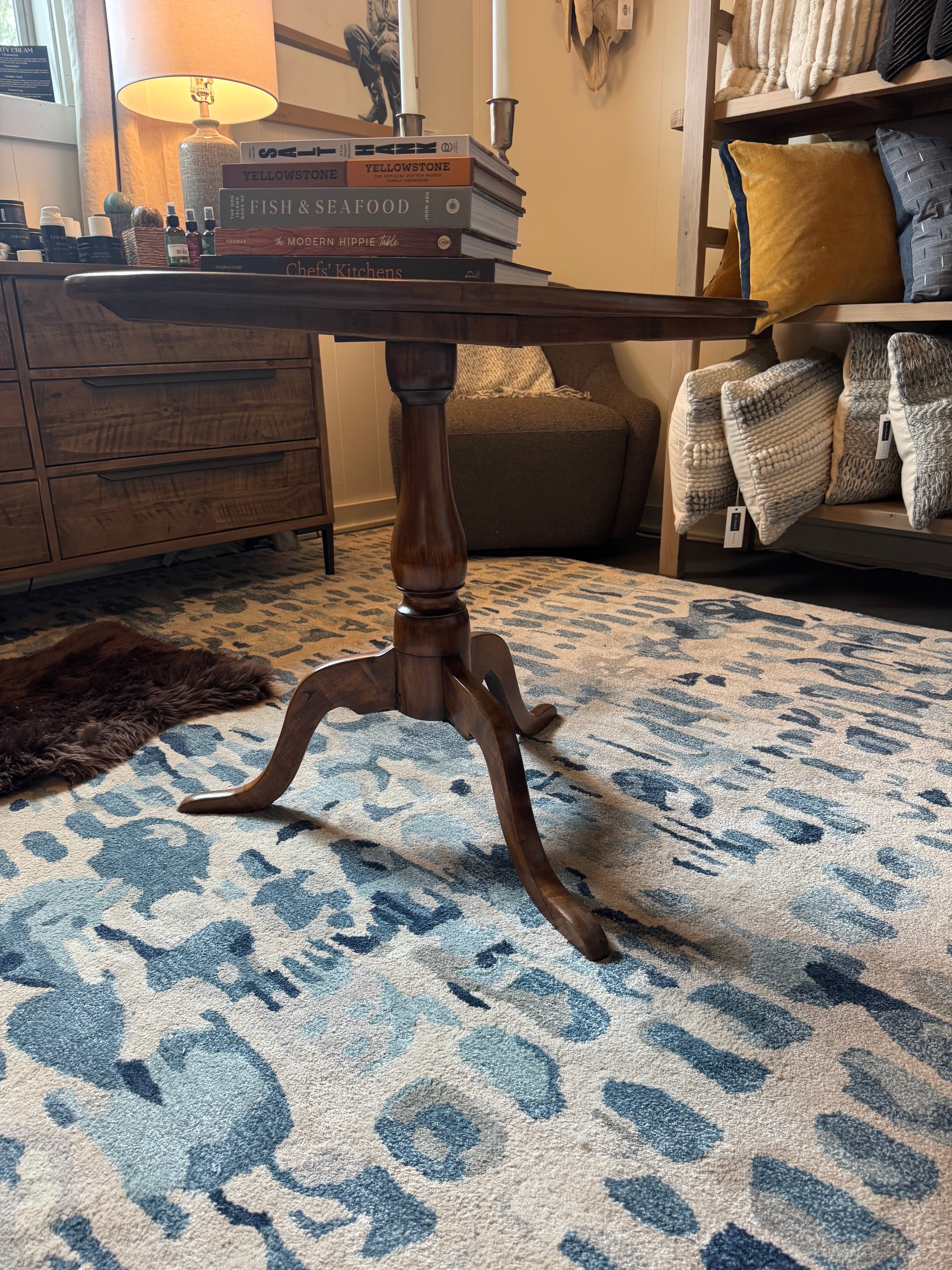 19th Century English Flip Top Table