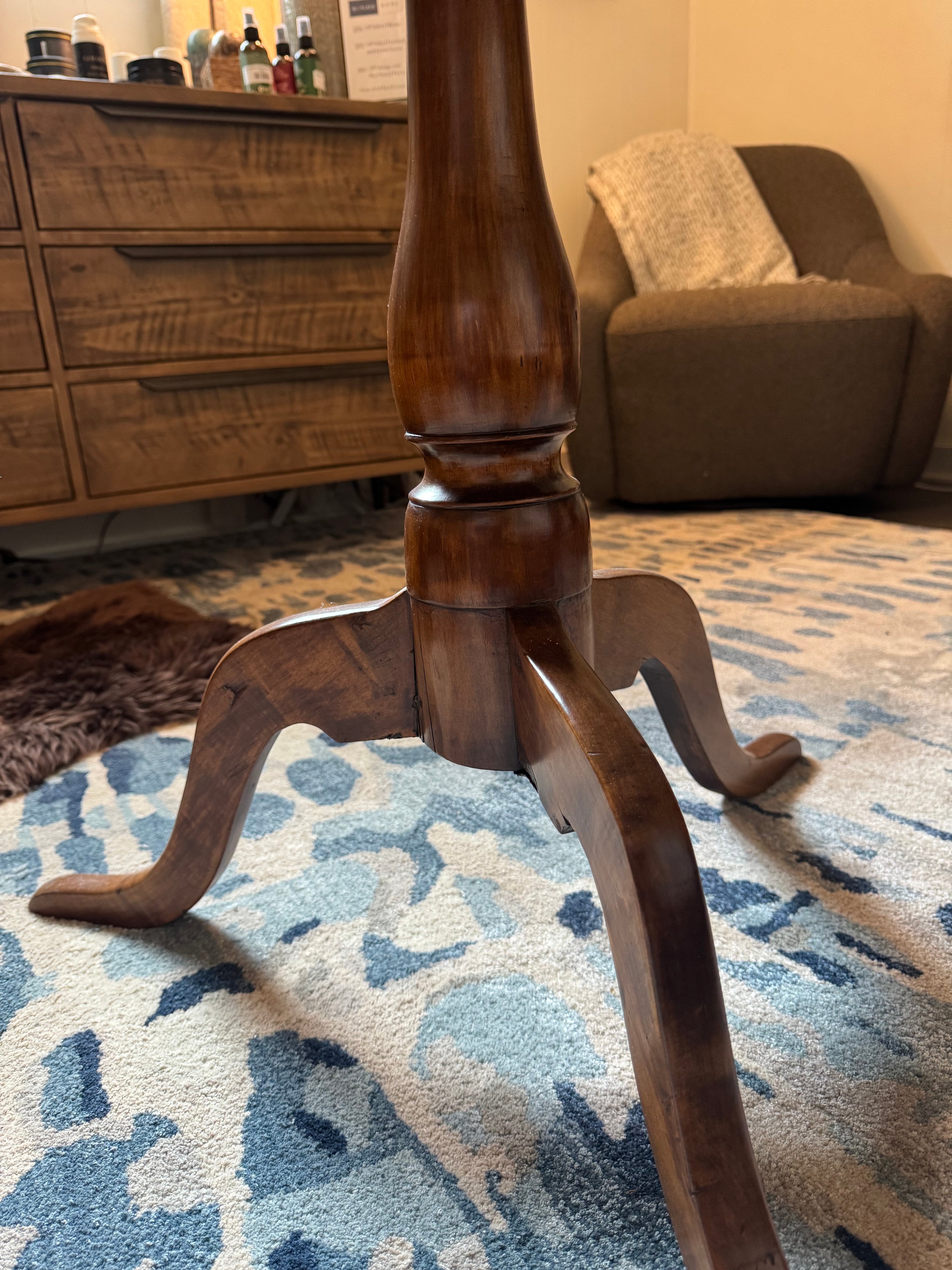 19th Century English Flip Top Table