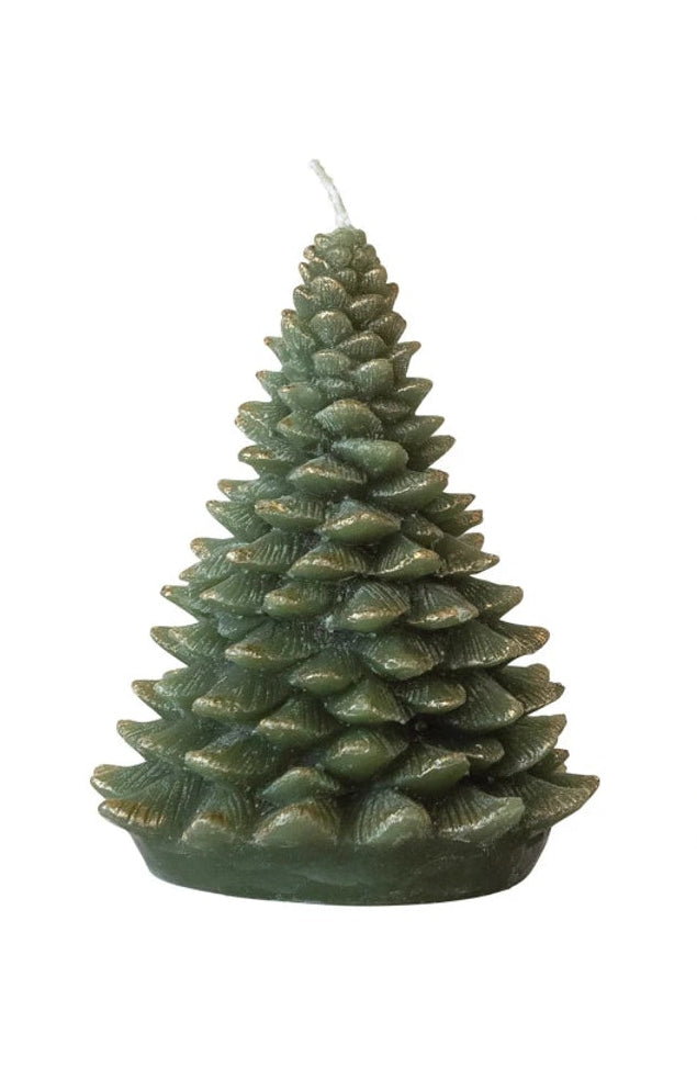 Unscented Tree Shaped Candle