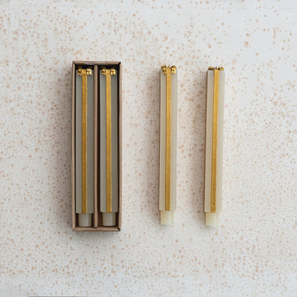 Present-Shaped Taper Candles