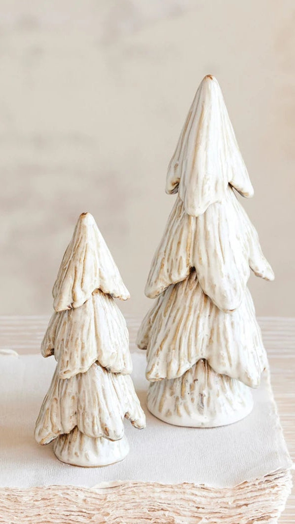 Stoneware Tree Figurine