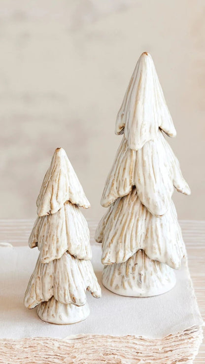 Stoneware Tree Figurine