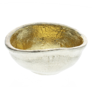 Strada Organic Cast Metal Bowl