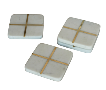 Aperture Coaster Square Set of 4